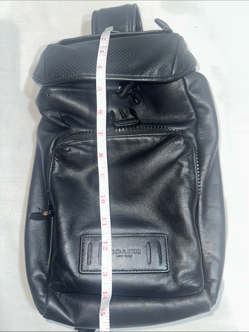 Coach Ranger leather Sling back pack - Picture 8 of 9